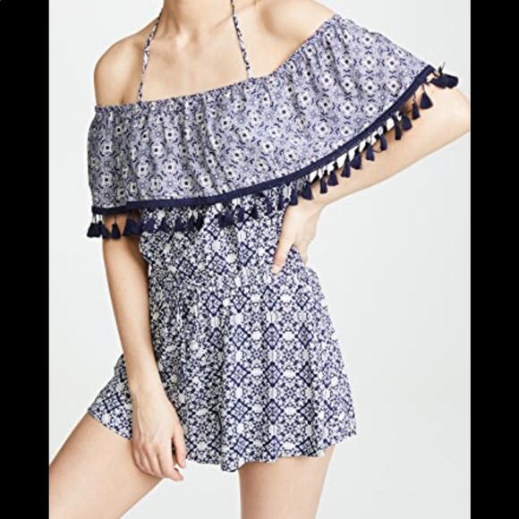 NEW Jack Women's Genesis Ikat Printed Romper - Picture 2 of 5